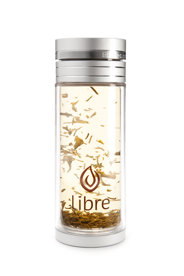 Large Libre Loose Leaf Tea Glass